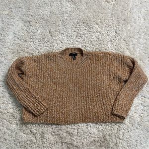 Forever 21 Sweater Womens Medium Marled Knit Cropped Casual
